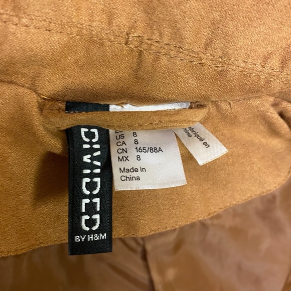 H&M Suede Cropped Jacket - Picture 4 of 5